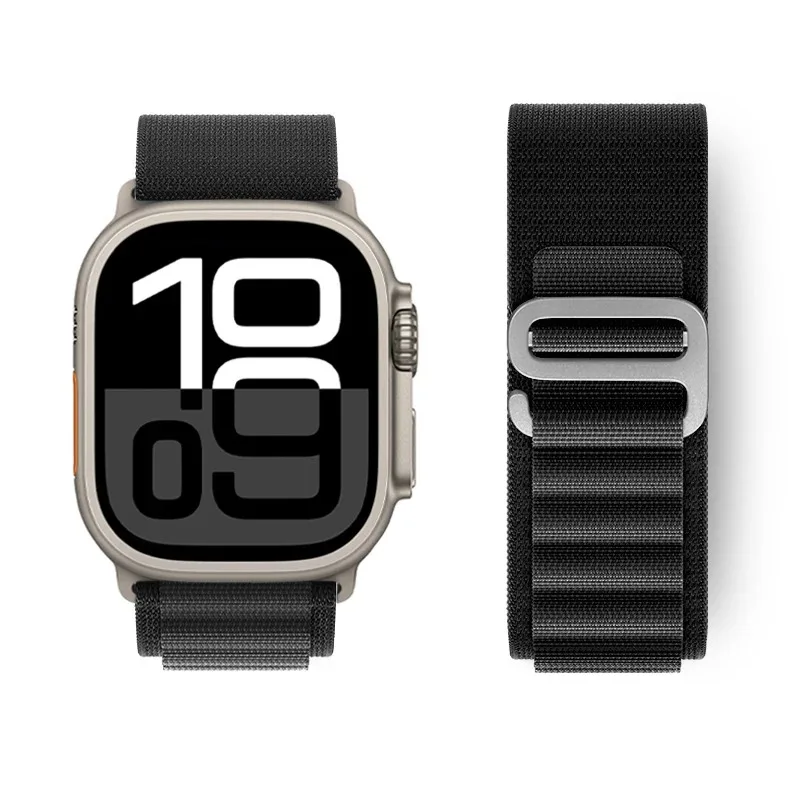für Apple Watch Armbänder 46mm 45mm 49mm 42mm iWatch Band 44mm 41mm Nylon Alpine Armband Correa Serie 11 10 9 8 7 6 5 Ultra 2/3 – Detail 7