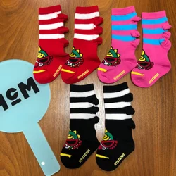 Japanese Style Children's Cartoon Socks Striped Stereoscopic Stockings Parent-child Socks