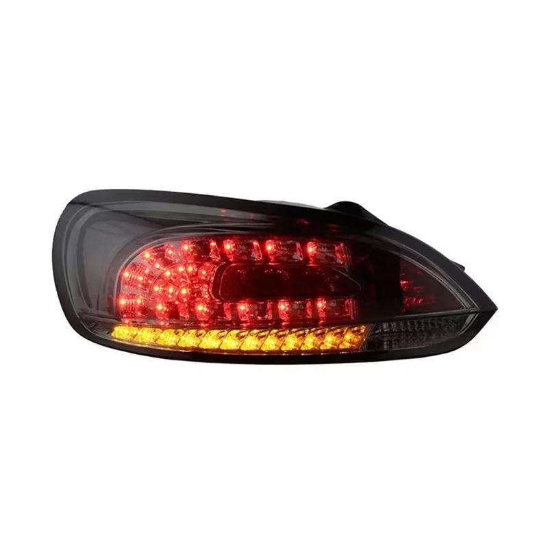 For Scirocco Taillights 2009-2014 Dynamic Smoke LED Taillights LED DRL Signal Brake Reversing High Beam Projector