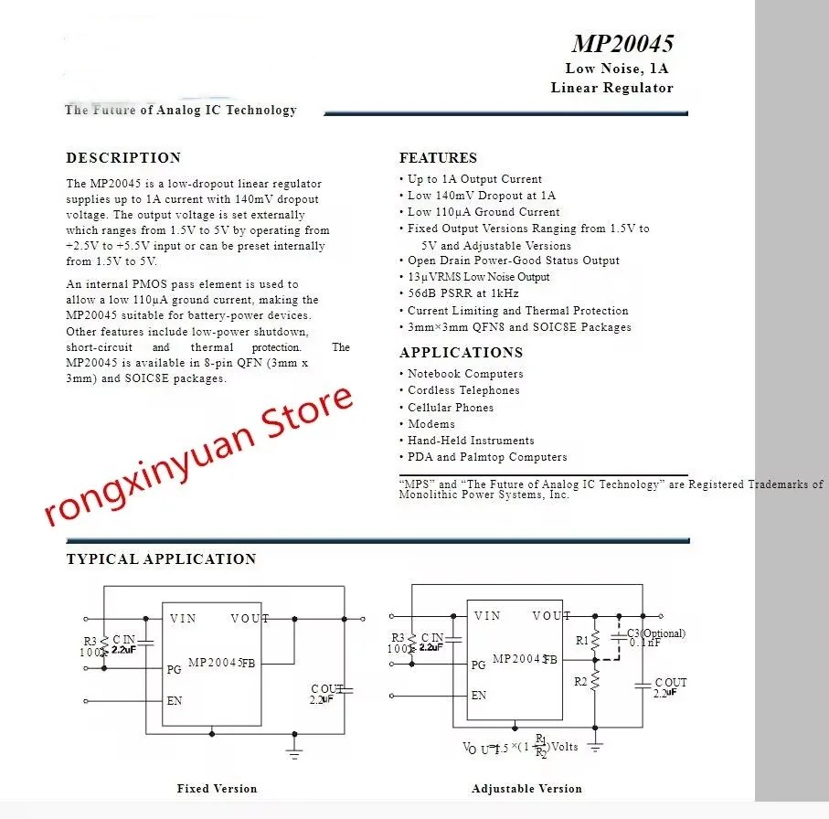 10Pcs/lot  MP20045DQ MP20045DQ-18-LF-Z MP20045DQ-LF-Z MP20045DQ-15-LF-Z MP20045DQ-25-LF-Z MP20045DQ-33-LF-Z 100% New original