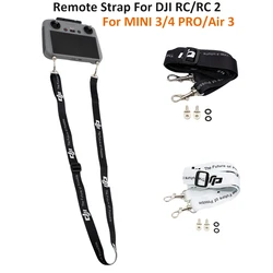 Per DJI Mini 3/4 Pro AIR 3 Neck Strap cordino con viti per Mini 3 Pro MAVIC 3 PRO DJI RC 2 telecomando accessori per droni