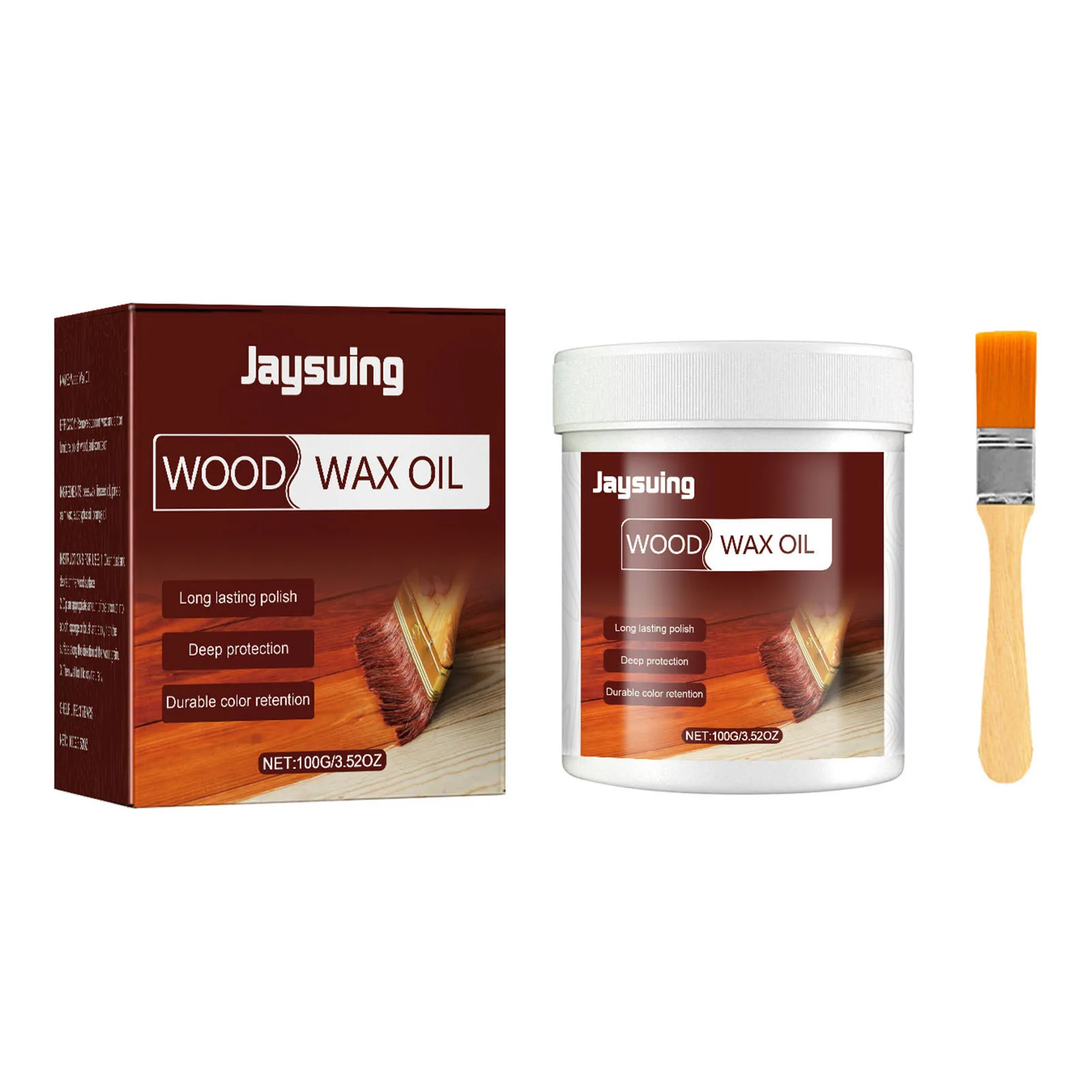 Anti-Corrosion Wood Wax Oil Floor Wood Cleaner and Polish Furniture for Furniture Brightens and Scratches