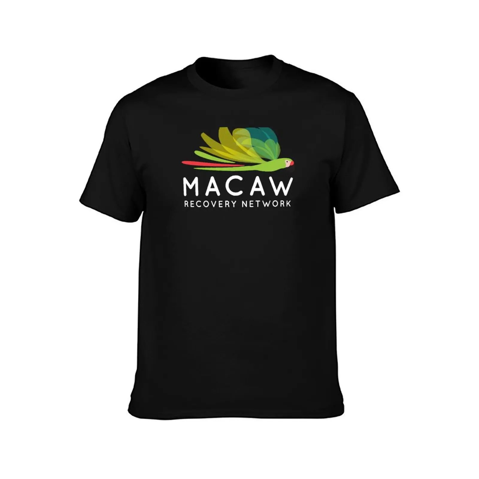 Macaw Recovery Network Logo T-Shirt blacks T-shirts oversize custom t shirt new gifts and t-shirts men clothes