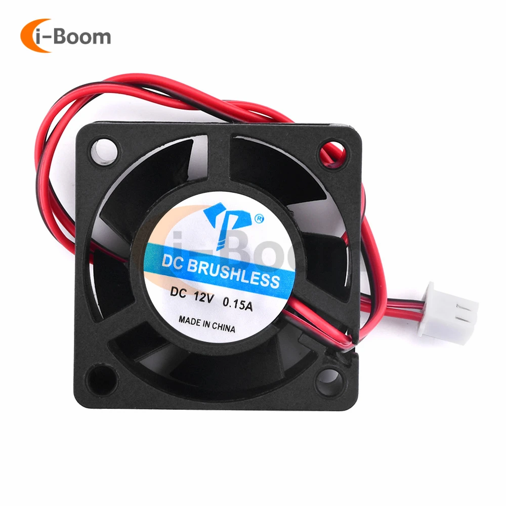 DC4020 DC Cooling Fan 5V 12V 24V 0.15A 0.20A 2-Wire Ball Bearing Inverter Industrial Cooling Fan Silent Fan 4cm*4cm