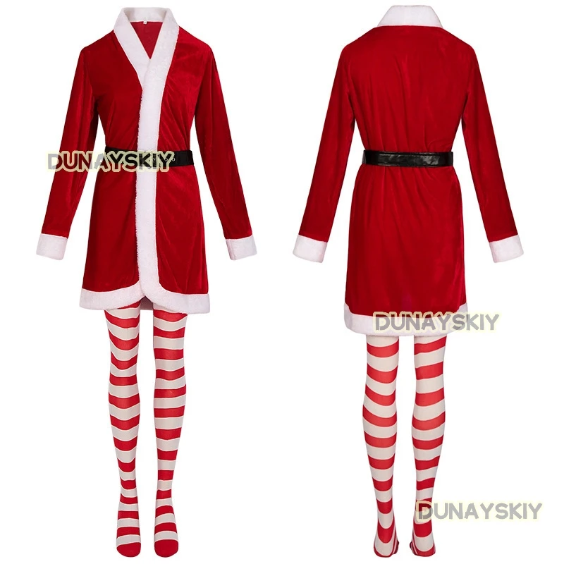 Buddy Elf Costume Christmas Costume Set With Pant Jacket Shoes Hat Belt Easy Cleaning Breathable Christmas Cosplay Party Outfits