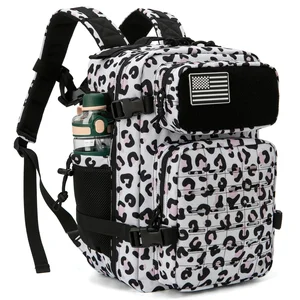 25/45L Damen/Männer -Rucksack für taktische Laserschneidemolle Rucksack Sturdy School Bag Treeking -Gymnasium mit Doppelbecherunterstützung 10 Hauptverkauf Pac Man Luminaire - №7