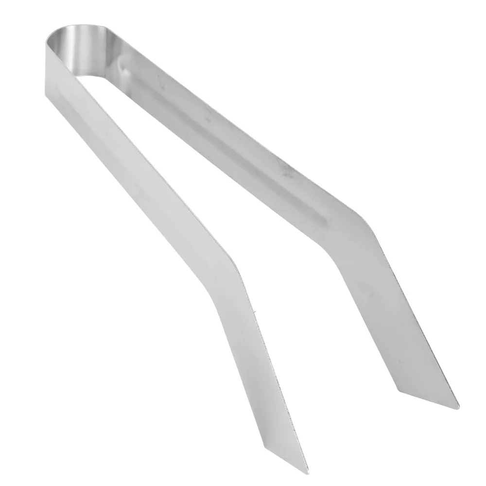 Stainless Steel Seedling Transplanting Plier Reduce Root Damage Silver Seedling Transplanting Tong Smooth Handle