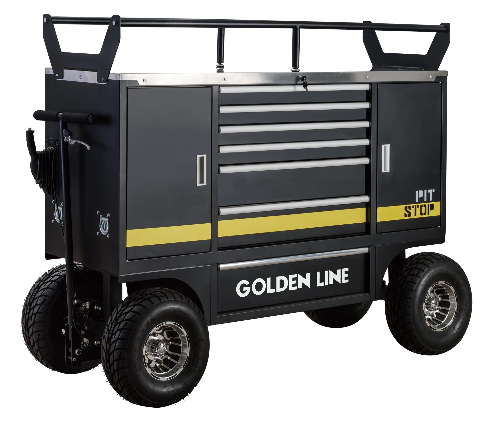 

GLMrBig Heavy Pit Cart Trolley Garage Storage Tool Cabinet