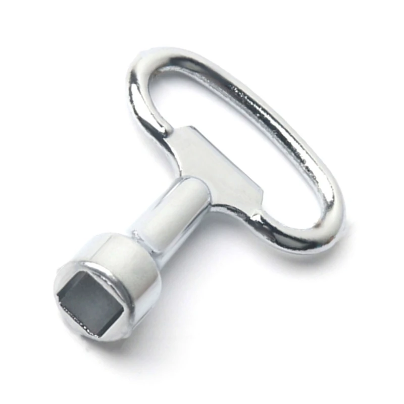 Zinc Alloy Electrical Cabinet Key Universal Square Round Key Plumbing Key Distribution Box Valves Key Tool