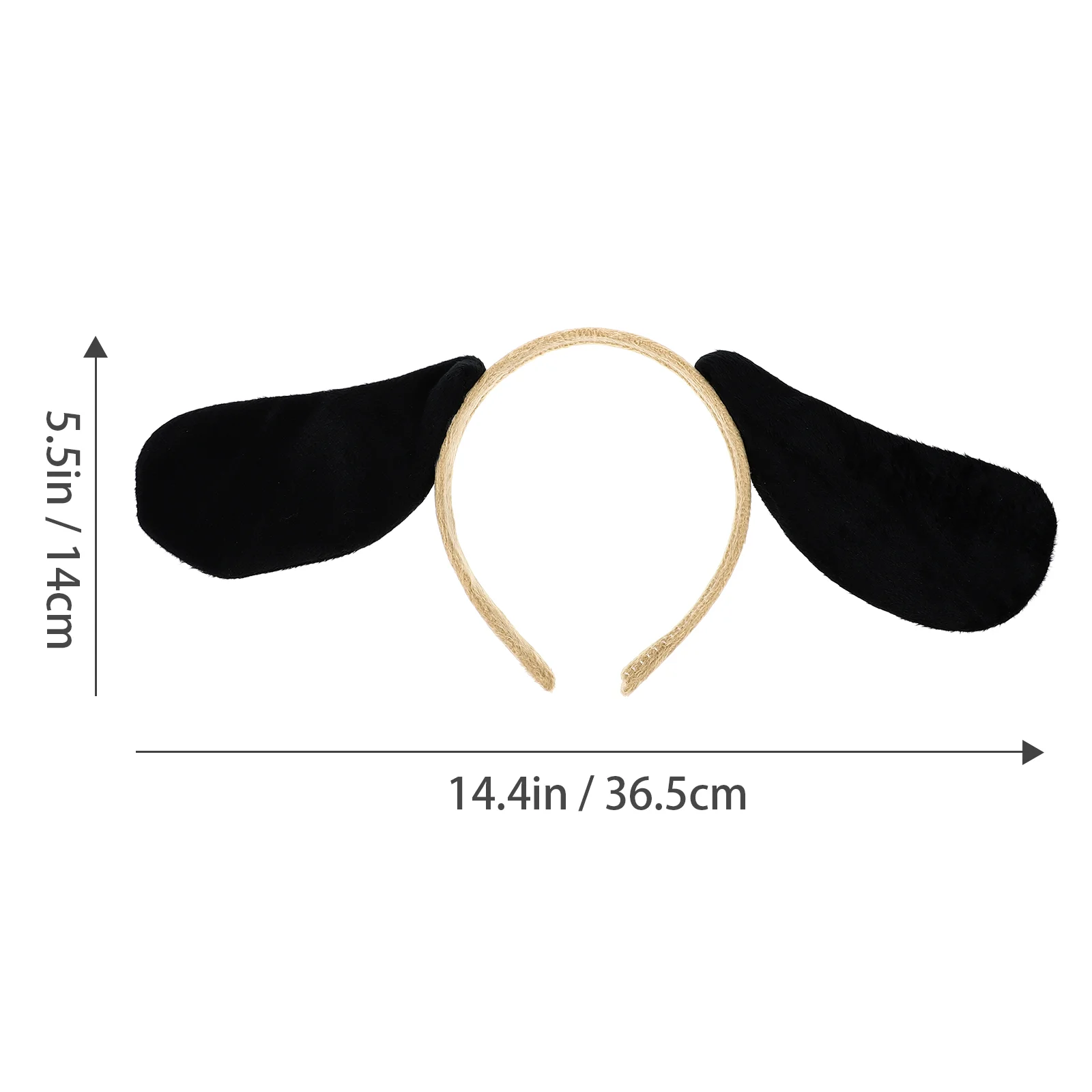 2 Sets Animal Headband Tail Hairband Suit Costumes for Girls Clothing Kids Cosplay Props Design Headdress Child Baby