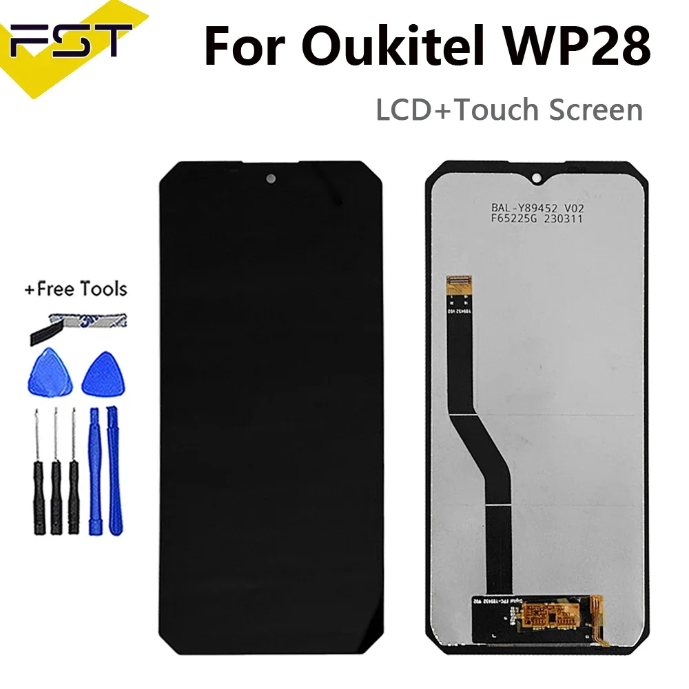 

New Original For 6.52 Inches OUKITEL WP28 LCD Display Touch Screen Digitizer Assembly For OUKITEL WP28 Display LCD Spare Parts