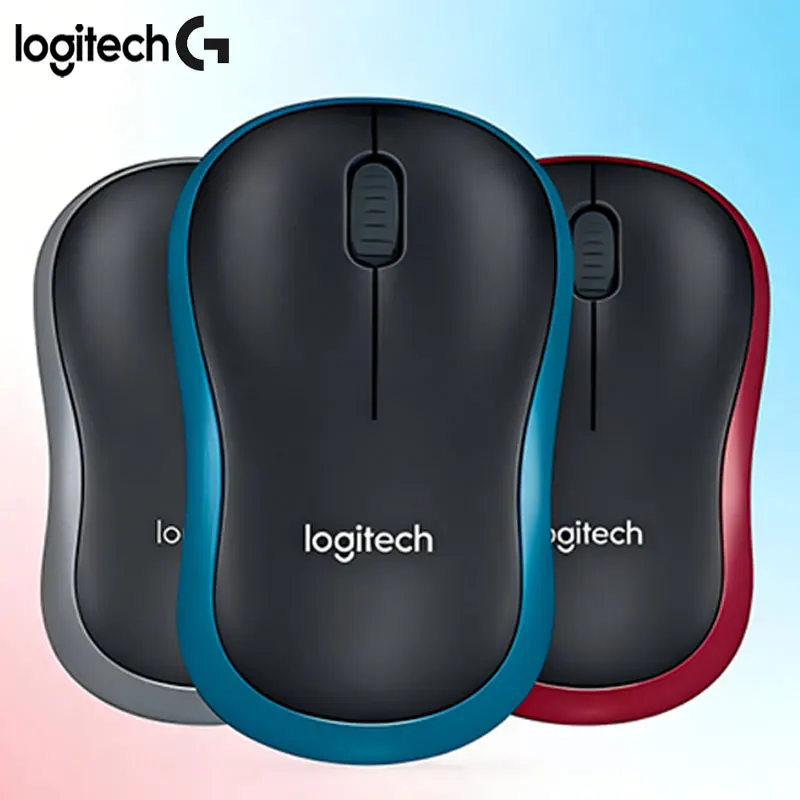 

Мышь Logitech M185, цветная, нескользящая и износостойкая, Plug and Play, идеально подходит для офиса, дома и общежития, высокая производительность по доступной цене