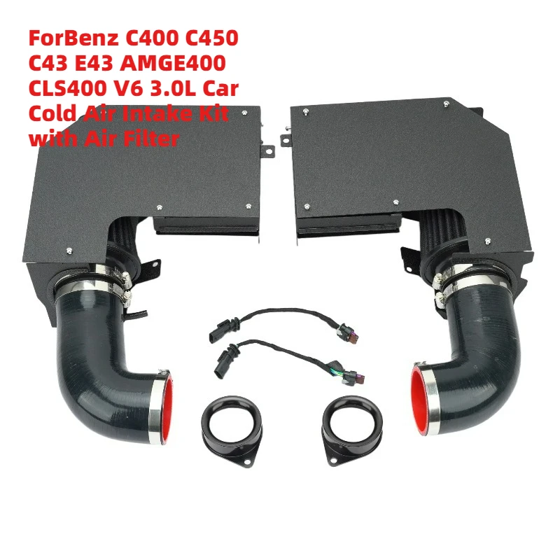 

Durable-Built ForBenz C400 C450 C43 E43 AMGE400 CLS400 V6 3.0L Car Cold Air Intake Kit with Air Filter