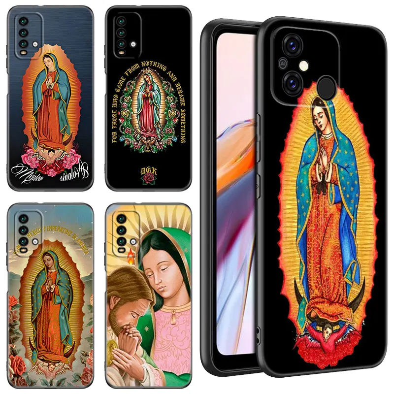 Guadalupe San Judas Phone Case For Xiaomi Redmi 11 Prime 11A 12C 13C A1 A2 Plus A3 12 13 4G 10 13R 5G 9A 10A 9C 10C 9i 9T 12R