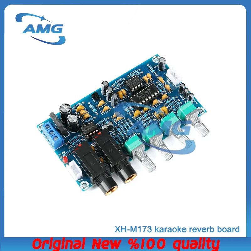XH-M173 Karaoke board, karaoke reverb board, microphone amplifier board, singing amplifier board, karaoke power amplifier board