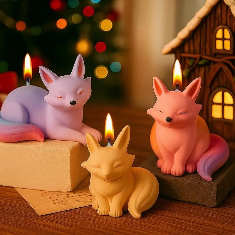 2026 New Foxes Molds Suitable for Epoxy Resin Crafts and Decorative