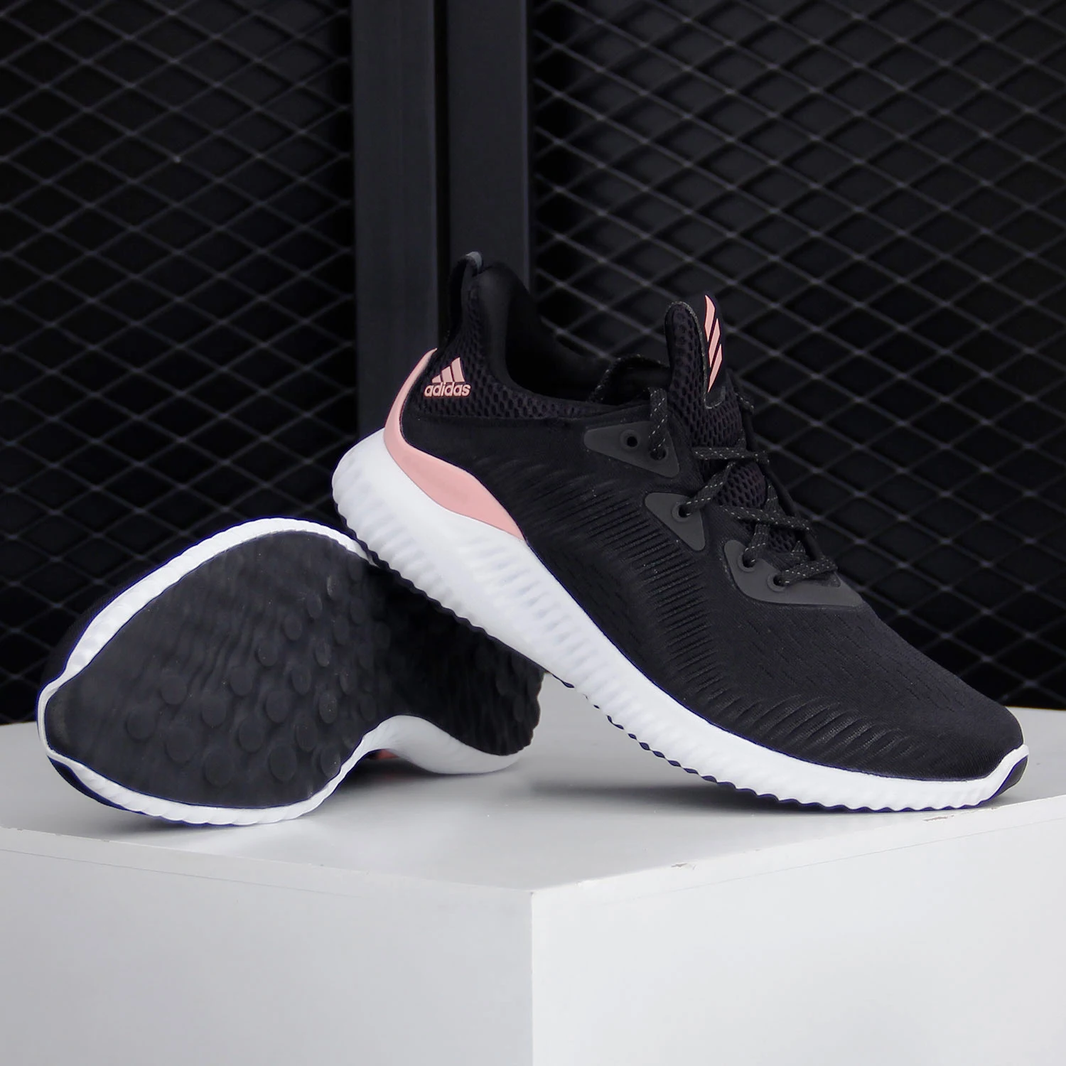 adidas-genuine-alpha-bounce-men's-and-women's-cushioning-sports-running-shoes-fw4858