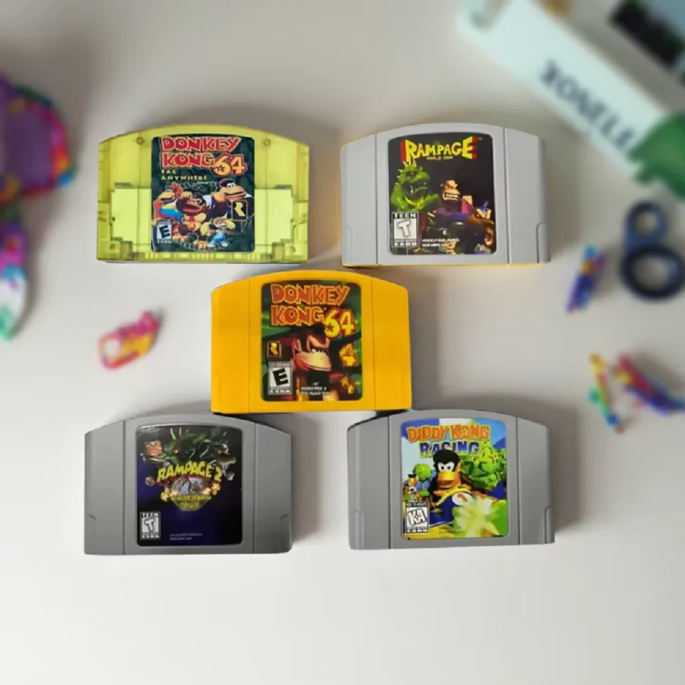 Universal Tour Game Cassette 64 Bit Cartridge for Nintendo 64 Console NTSC US Version Compatible with 64 Bit Gaming Systems