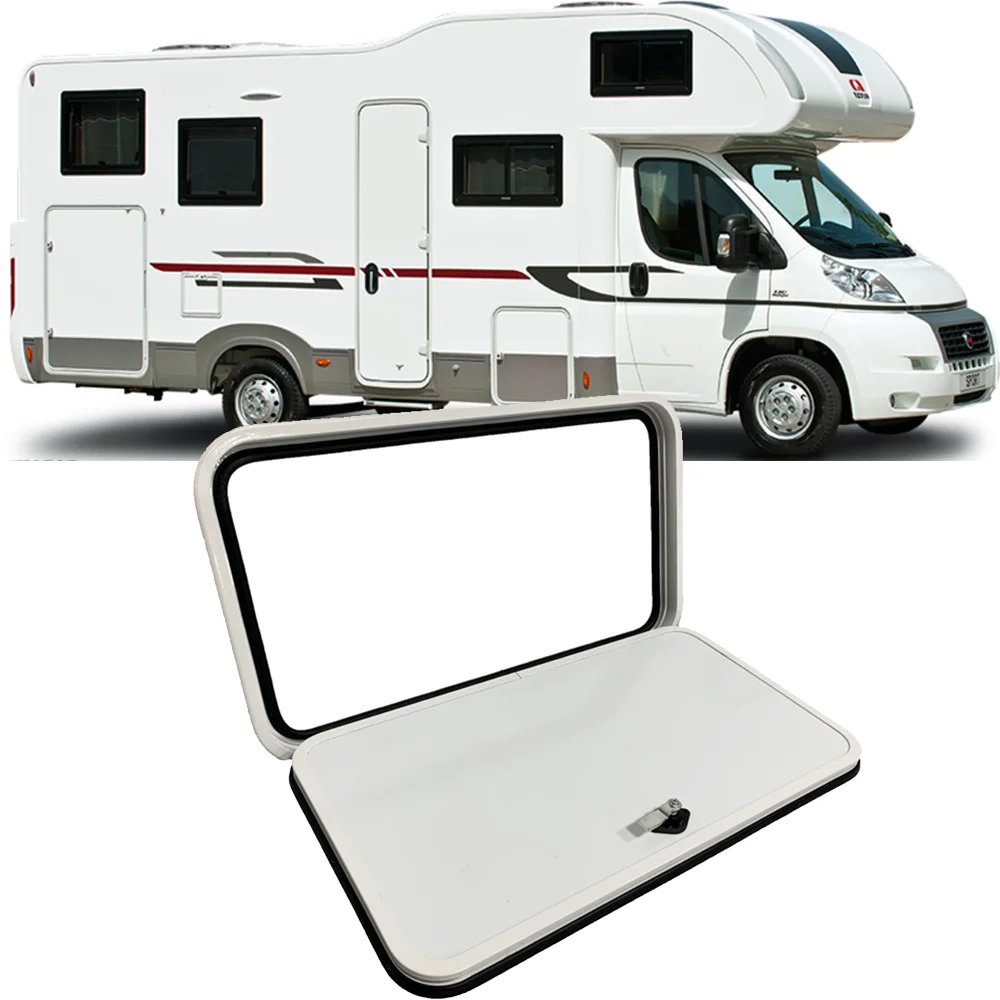 

Customized Round Angle Access Door Aluminum RV Trailer Campervan Cargo Hatch Door,Custom Sizes