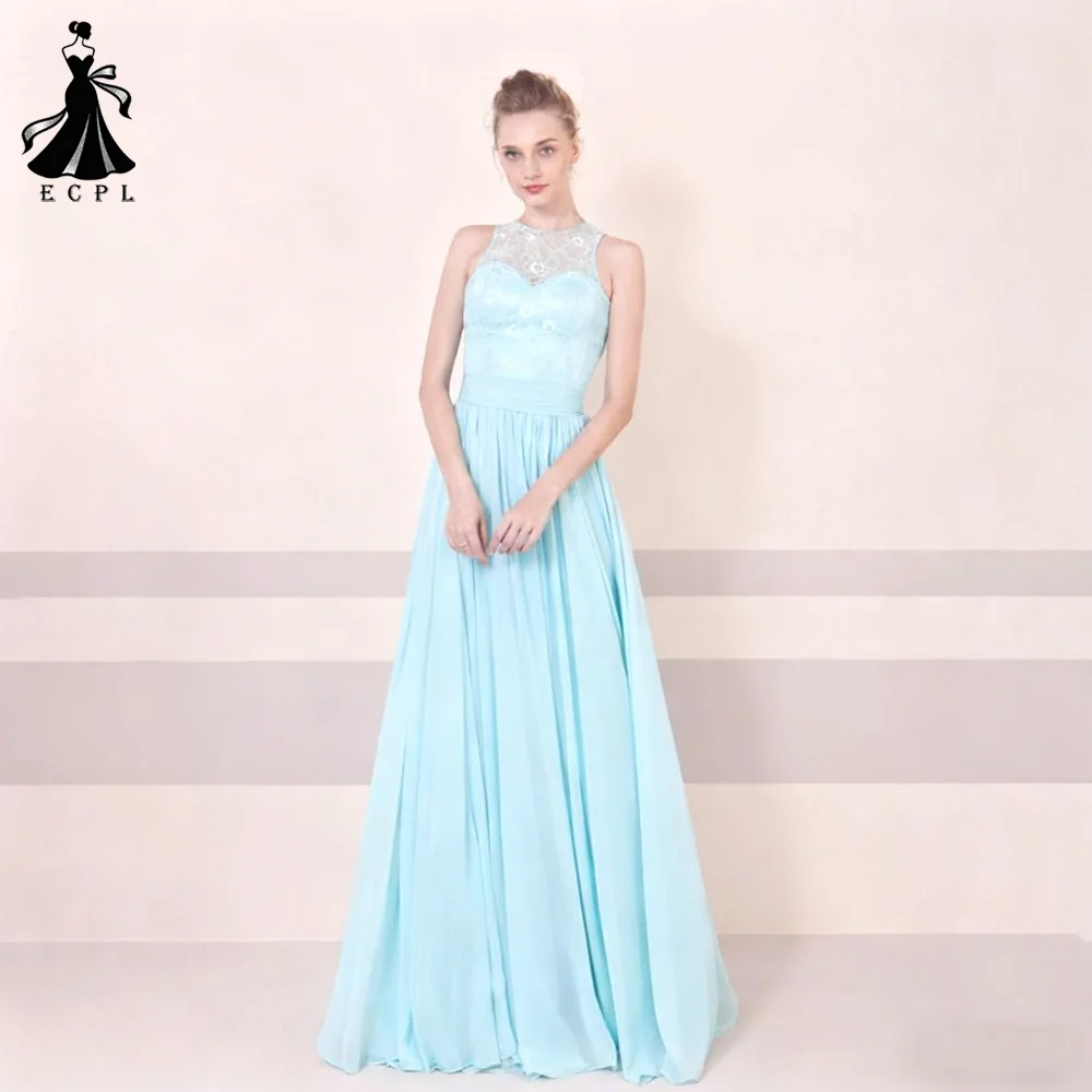 Ecpl السباغيتي الأشرطة زين فساتين السهرة الرسمية عارية الذراعين أكمام حفلة موسيقية ثوب مغرفة الرقبة الشيفون ألف خط Fساتين سهرهEcpl Spaghetti Straps Appliques فساتين المساء الرسمية بلا خلفية بلا أكمام فستان حفل حفل سكوب