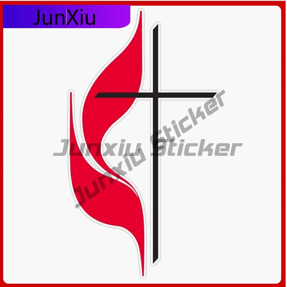 

Methodist Church Vinyl Sticker Waterproof Scratch-proof Decal X 500 Motorcycle Stickers Car Decal For Cars Decorative Decals Suv
