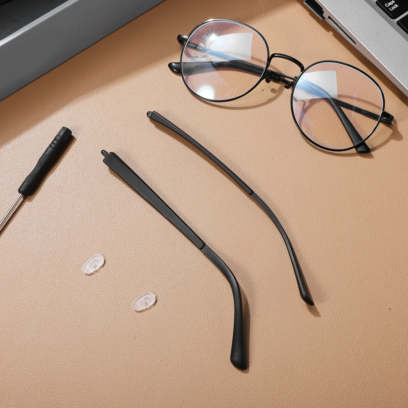 1 مجموعة النظارات الساقين استبدال نونسليب خفيفة الوزن معبد الأسلحة للنظارات الشمسية نظارات القراءة إصلاح الملحقات السلامة