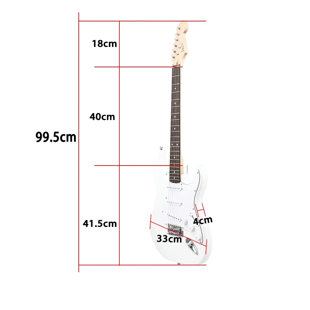 IRIN ST 39 Inch Electric Guitar 22 Frets 6 Strings Maple Body Neck Electric Guitarra With Necessary Guitar Parts & Accessories