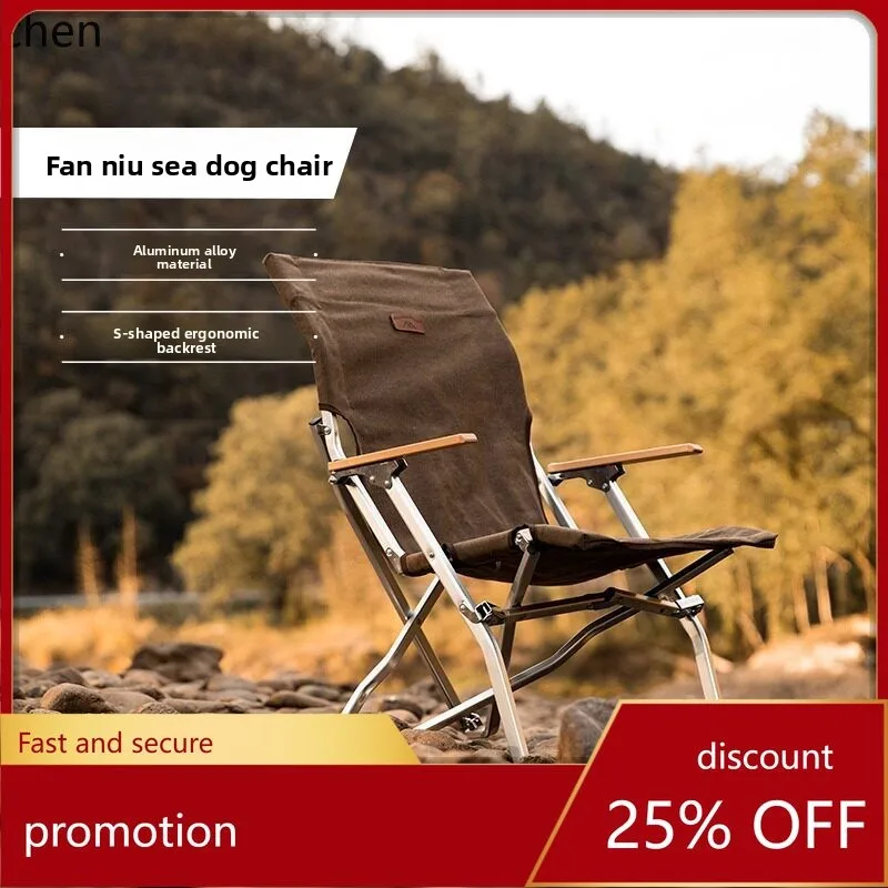 

YFY portable camping self-driving camping picnic lunch break folding chair high chair