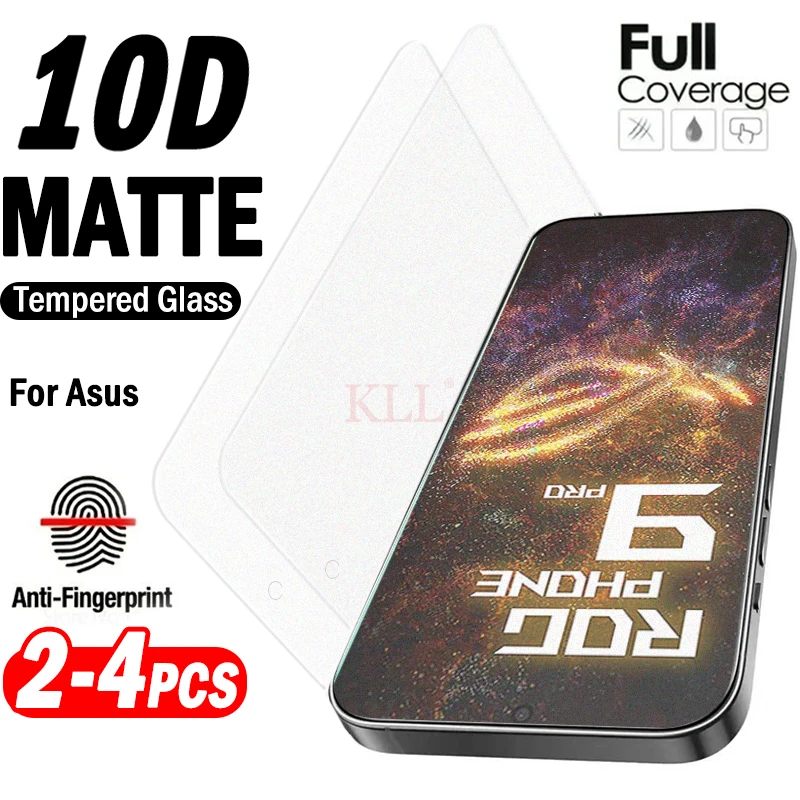 

2-4pcs Matte Protective Glass for Asus ROG Phone 9 Pro 9FE Frosted Screen Protector for Asus ROG Phone 8 Pro Tempered Glass