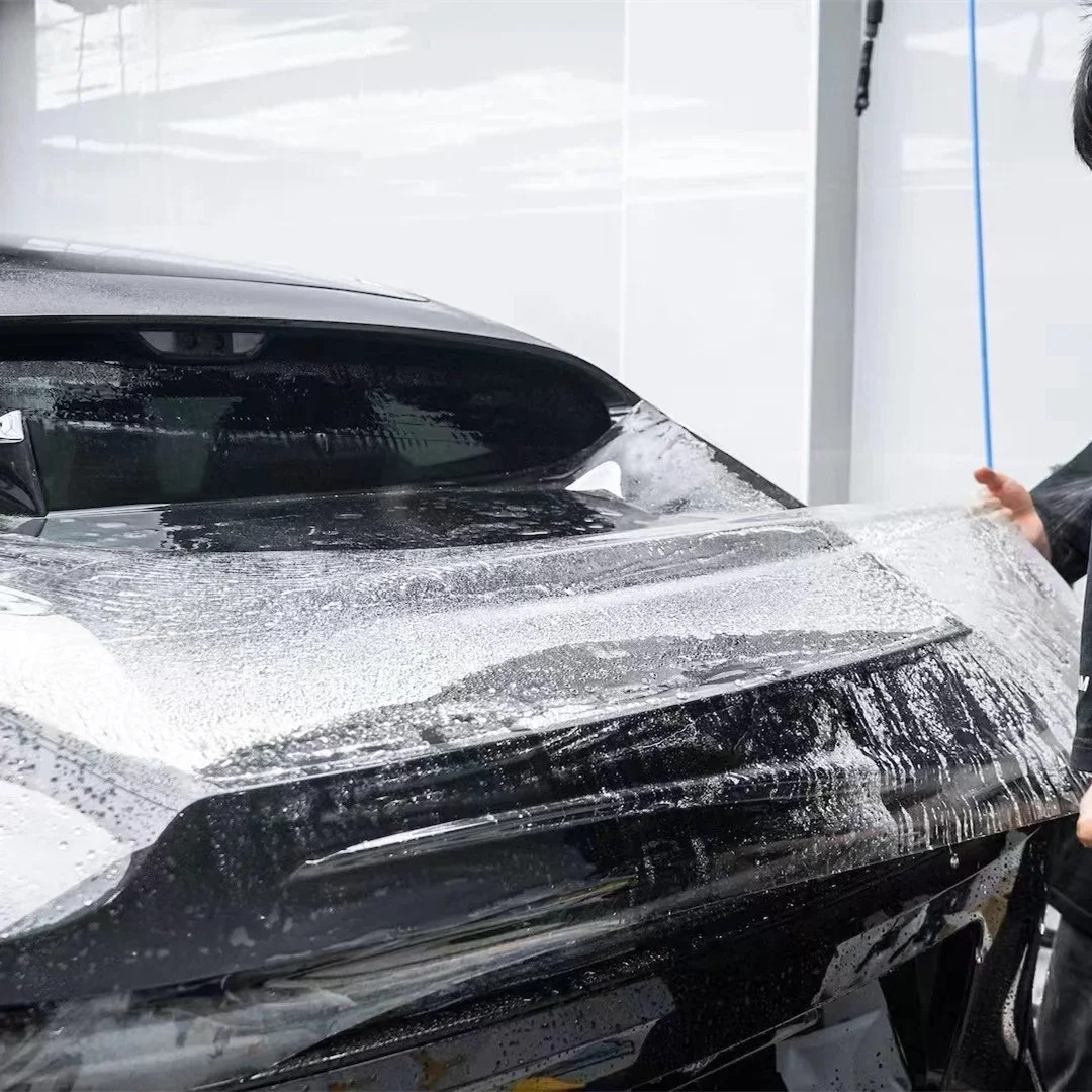 Hydrophobic Self Healing Auto Covered Car Ppf Clear Invisible Anti Scratch Tpu Paint Protection Film