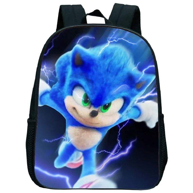 Kids School Bag Sonic Kindergarten Bag Waterproof Backpack Daily Backpack Children's Backpack Cartoon Sonic Backpack gifts