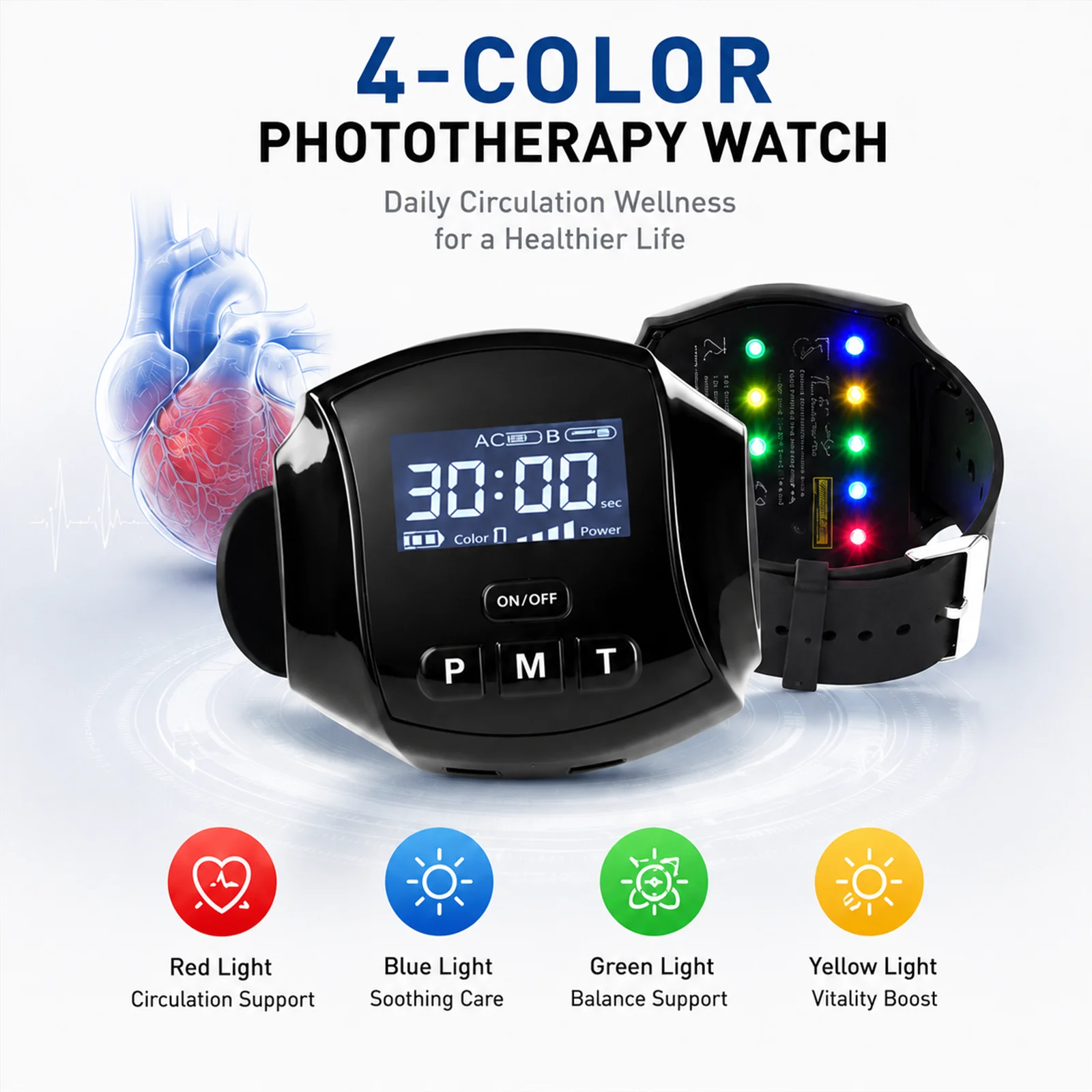 650nm Laser Health Device For Type 2 Diabetes Rhinitis Body Pain Relief Arteriosclerosis Alzheimer Prevention