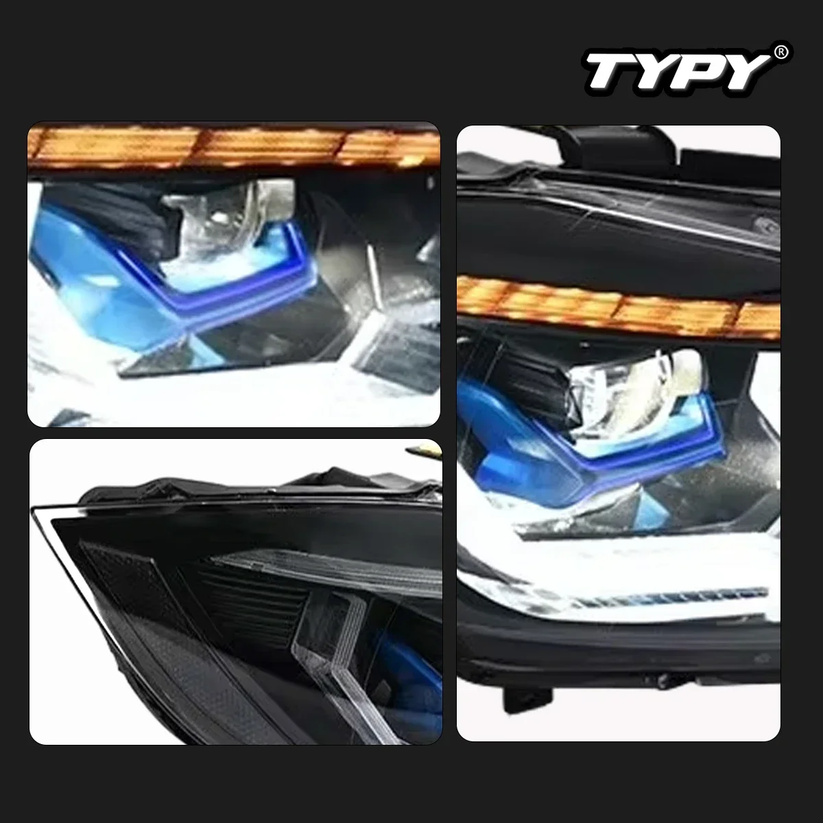 

TYPY New LED Head Lamp Upgrade Modified For BMW 3 Series E90 headlights 2005-2012 Dynamic Signal Head Lamp Auto Accessories