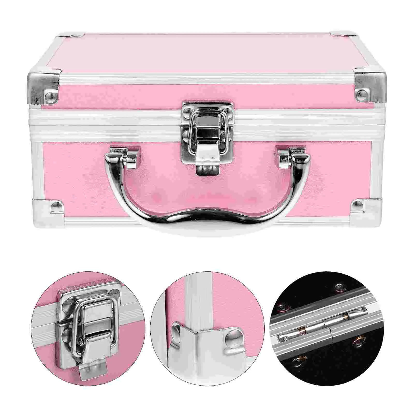 Case Makeup Suitcase Organizer Carrying Cases Organizers and Storage Portable Boxes Nail Supplies Large Bag