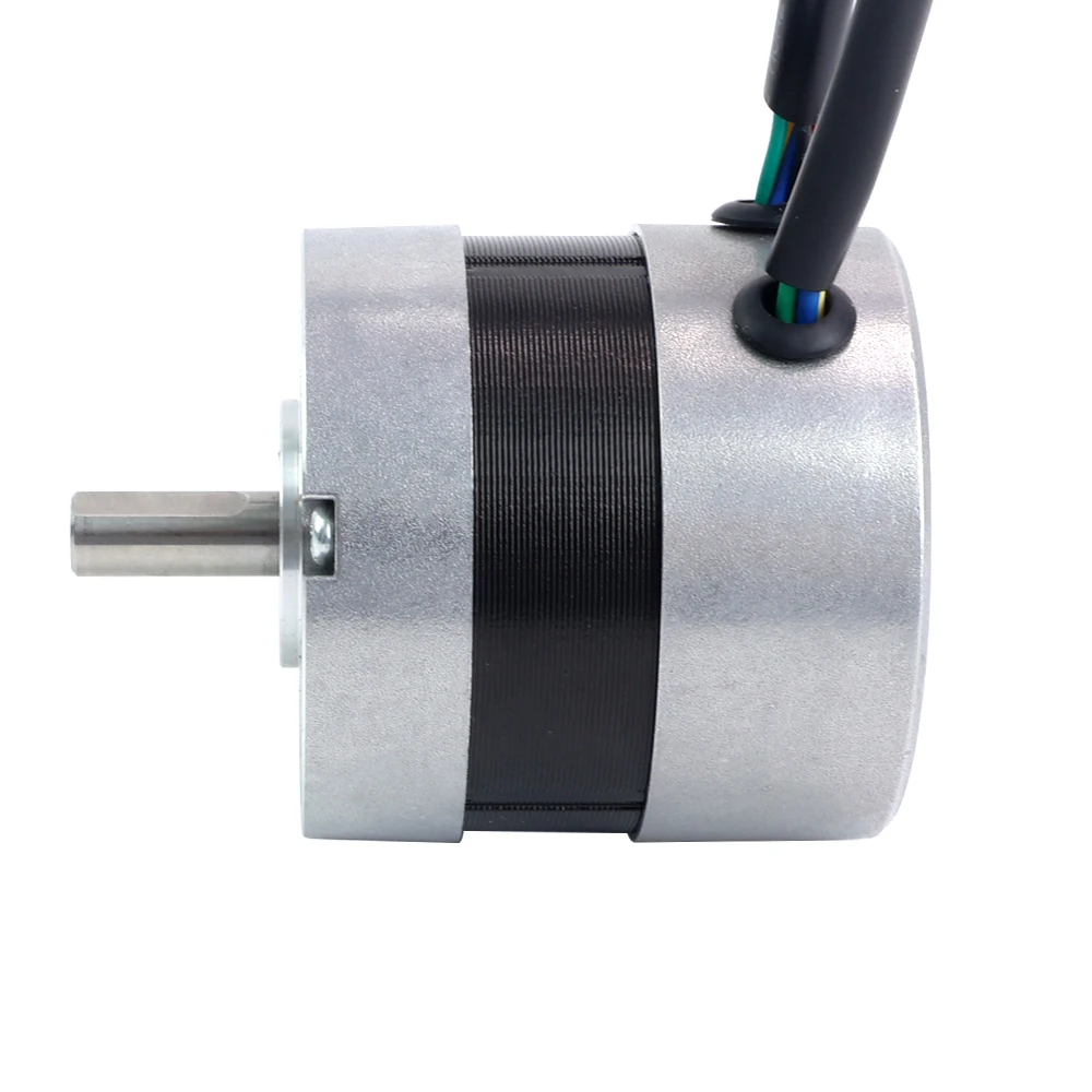 STEPPERONLINE Nema 23 BLDC Motor 57 Brushless DC Motor 24V 3000RPM 0.16Nm 50W 2.90A Φ57x53.5mm CNC