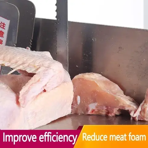 Bandsågblad för slaktare, kött och ben, för snabbskärning, fryst kött, fisk, kyckling, nötkött, benkött 10 best sales benskärskiva - №3