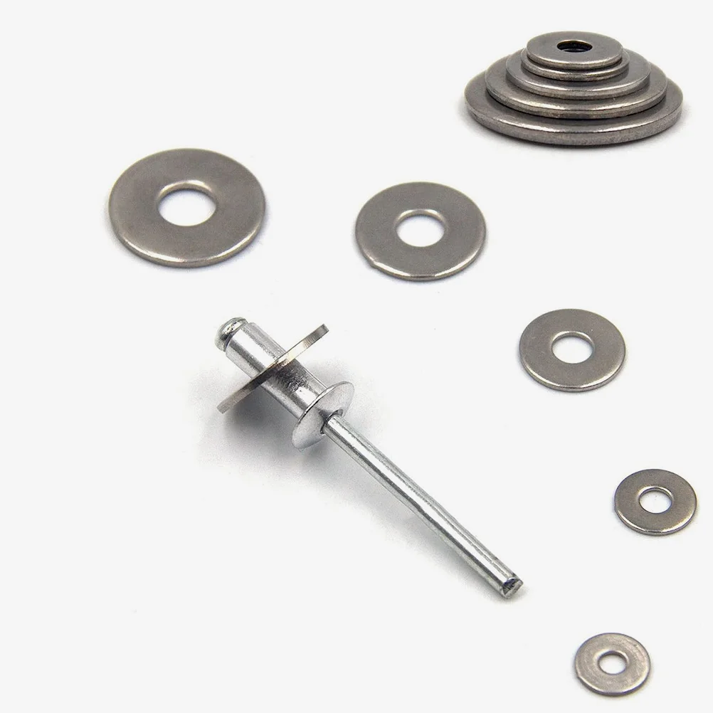 

325 шт. набор плоских шайб из нержавеющей стали, прецизионные различные шайбы для болтов, винтов, механический ремонт