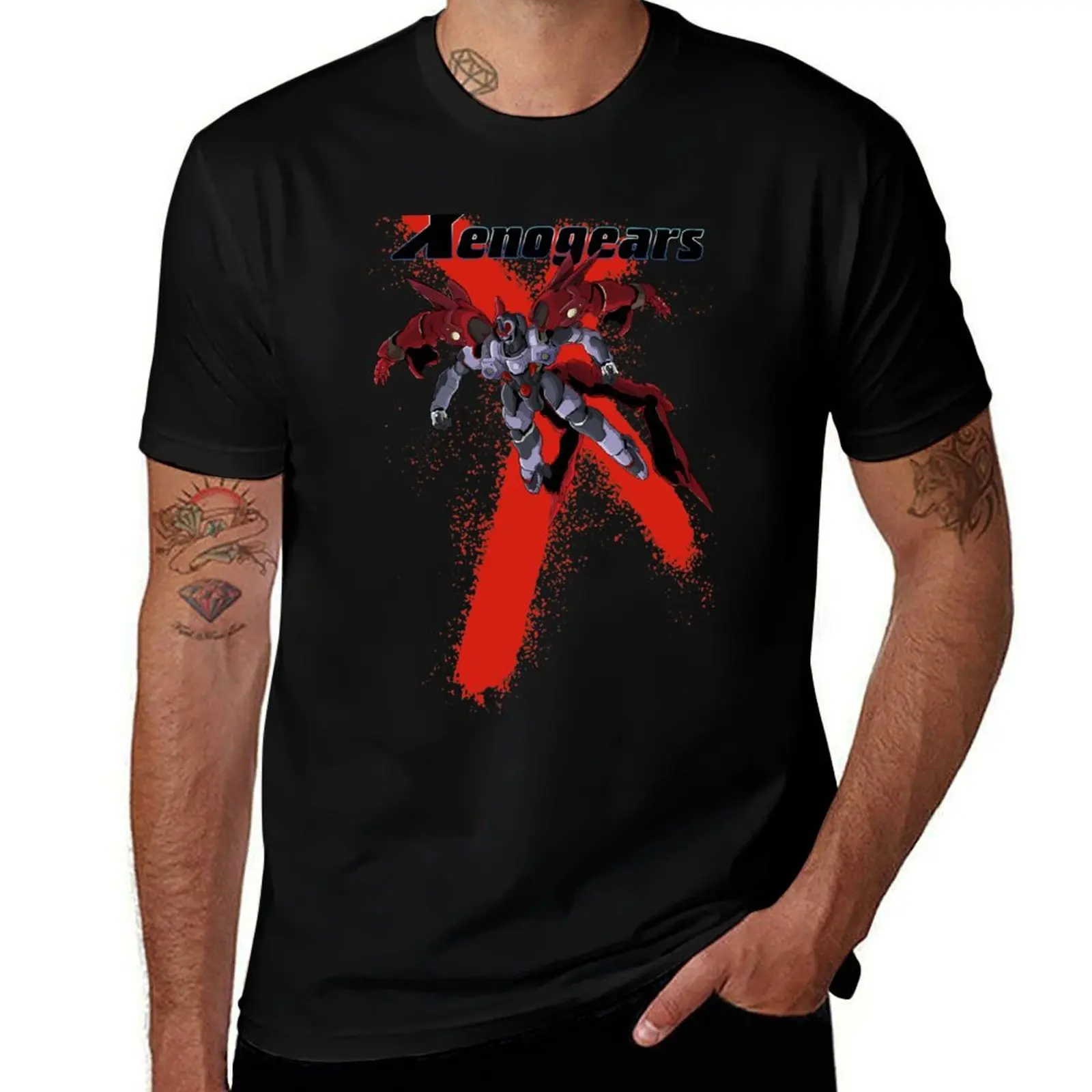 Weltall Transformation T-Shirt Plus Size Short Sleeve T-Shirt