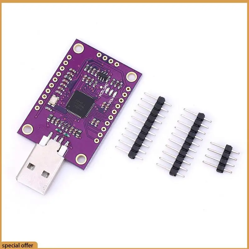 

A68Z CJMCU FT232H Высокоскоростной многофункциональный модуль USB к модулю JTAG UART/FIFO SPI/I2C Простая установка