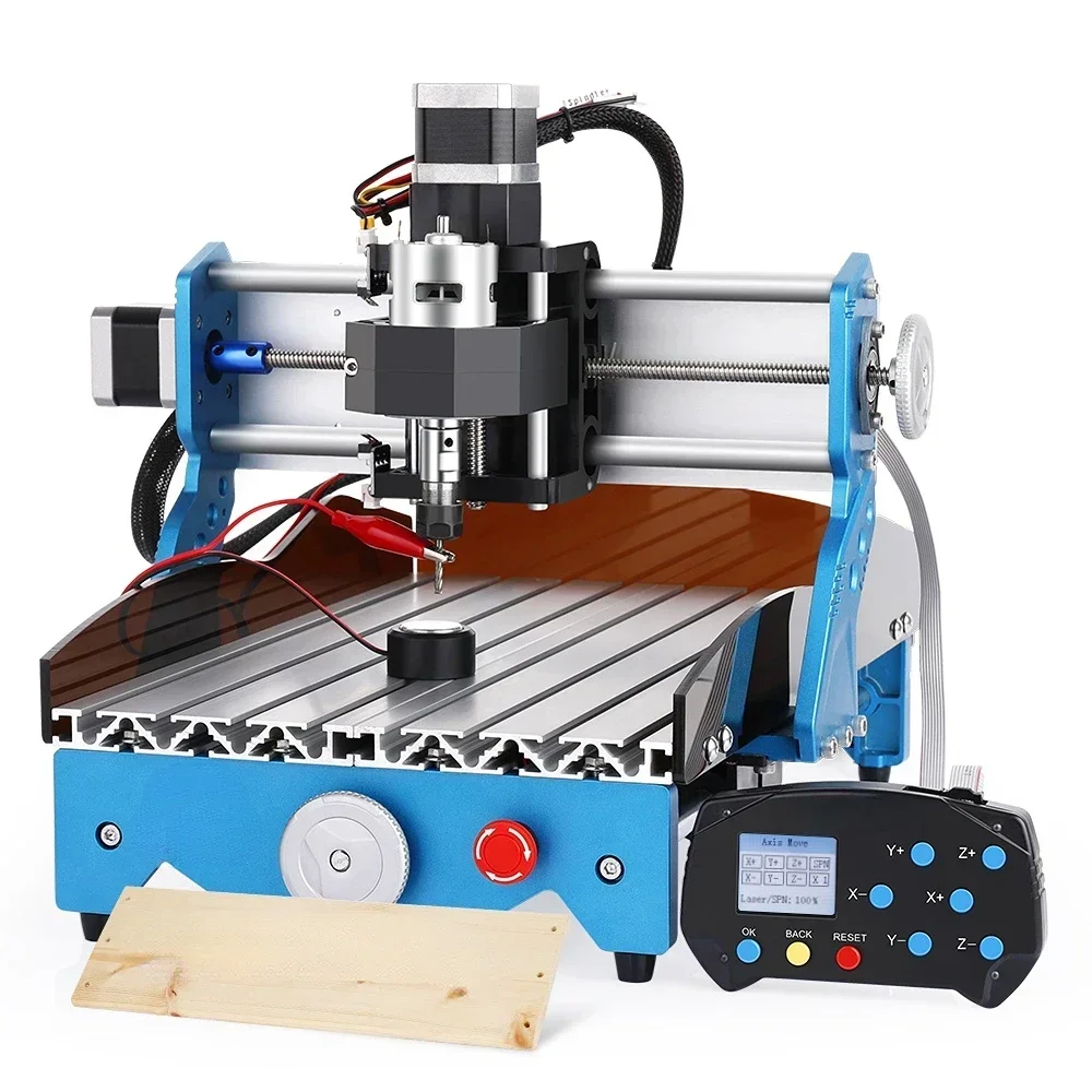 

Hot sales Cross-border3 Axis Desktop DIY Mini Wood Router Kit Engraver Woodworking PCB PVC Milling Engraving Carving Machine