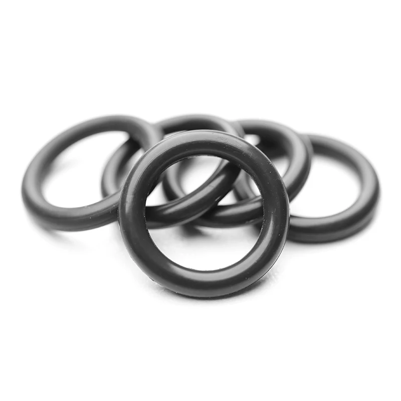 5/10Pcs FKM O Ring CS 2.4mm OD 53-66mm Black/Brown Fluorine Rubber Ring High Temperature Resistance Oil Resistant Sealing Gasket