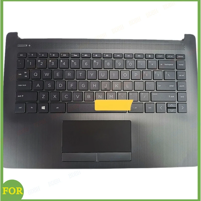 

Клавиатура BDBH для HP 14-CK 14-CM 14-DG TPN-I131 240 G7 245 G7 с подставкой для рук, английская раскладка (США), гладкая и рельефная поверхность