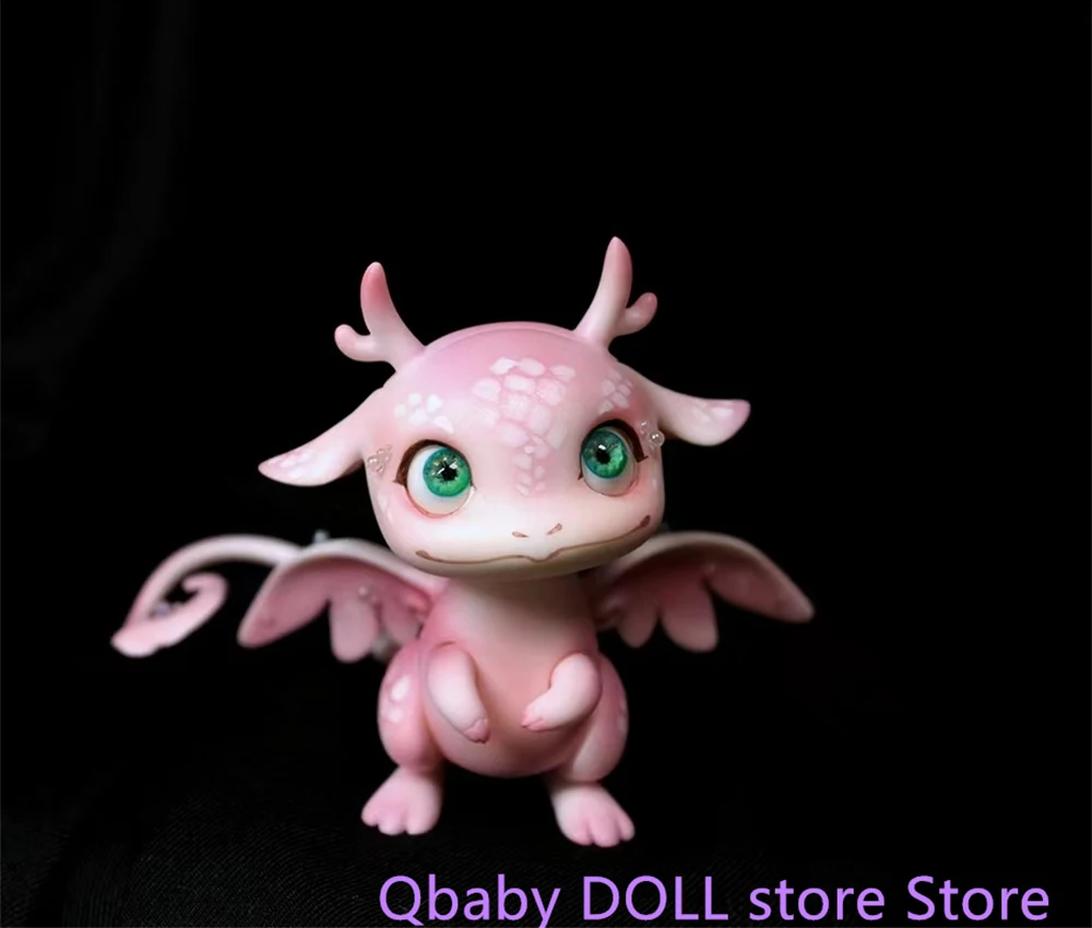 Qbaby Doll Shop 1/12 dragon soul dotdot longhun diandian resin doll pet birthday gift diy makeup