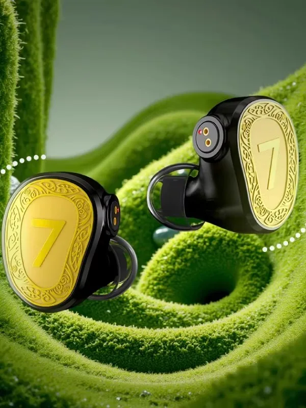 سماعة أذن Elua Ultra Dual Dynamic Driver 7 هرتز 2DD 3.5 ملم ضبط منحنى الهدف مع كابل ممتاز قابل للفصل #6