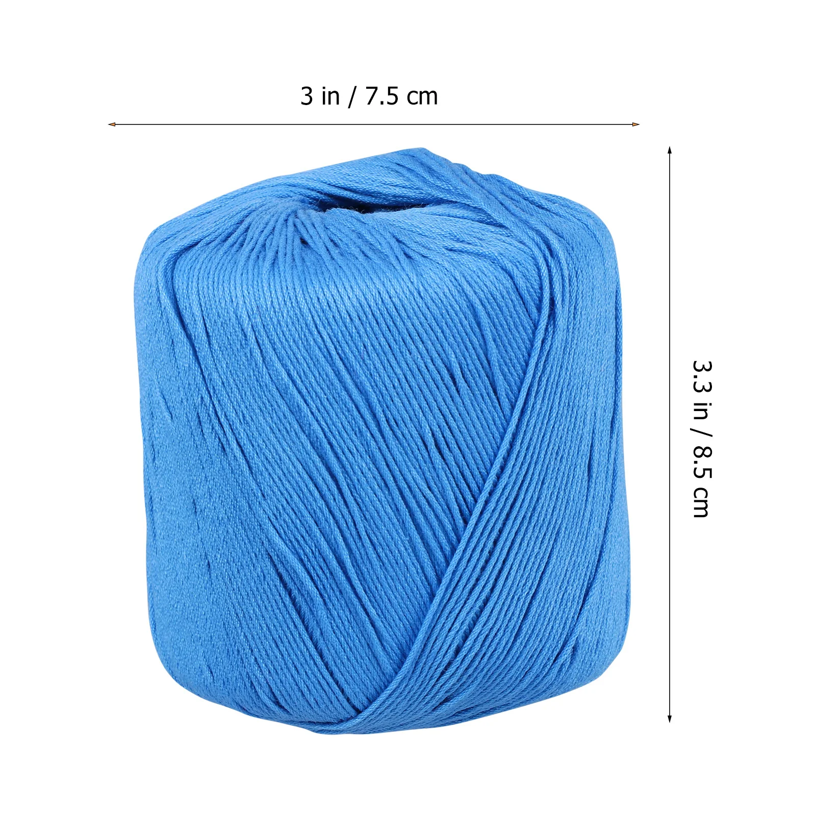 

1 Roll Cotton Rope Comfortable DIY Cord for Handicraft Weaving Bright Long-Lasting Non-Fade Craft Supply Braided String