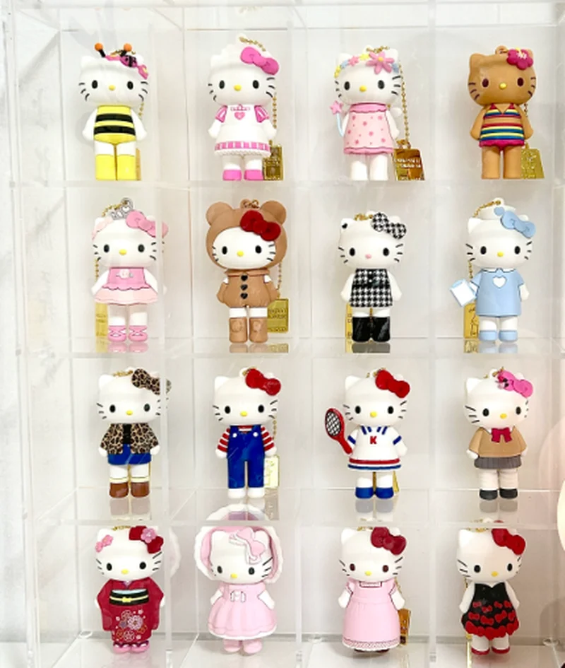 

Новый Kt Cat 50-летие, ограниченная серия, милый рюкзак, подвеска, глухая коробка, Kawaii, ПВХ, экшн-фигурка, брелок, игрушка, праздничные подарки