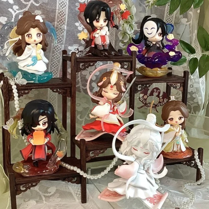 

Официальное благословение небеса, анимация Danqing Fenghua, серия, слепая коробка, загадочная коробка, модные игрушки, украшение для стола, подарки для девочек