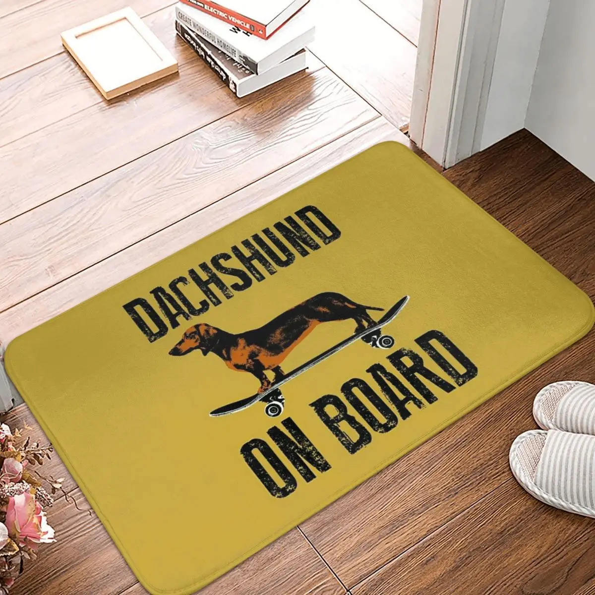 Pablo Picasso Wild Wiener Dog Dachshund Doormat Kitchen Entrance Home Floor Mat Anti-slip Carpet Rug for Balcony Footpad Mats