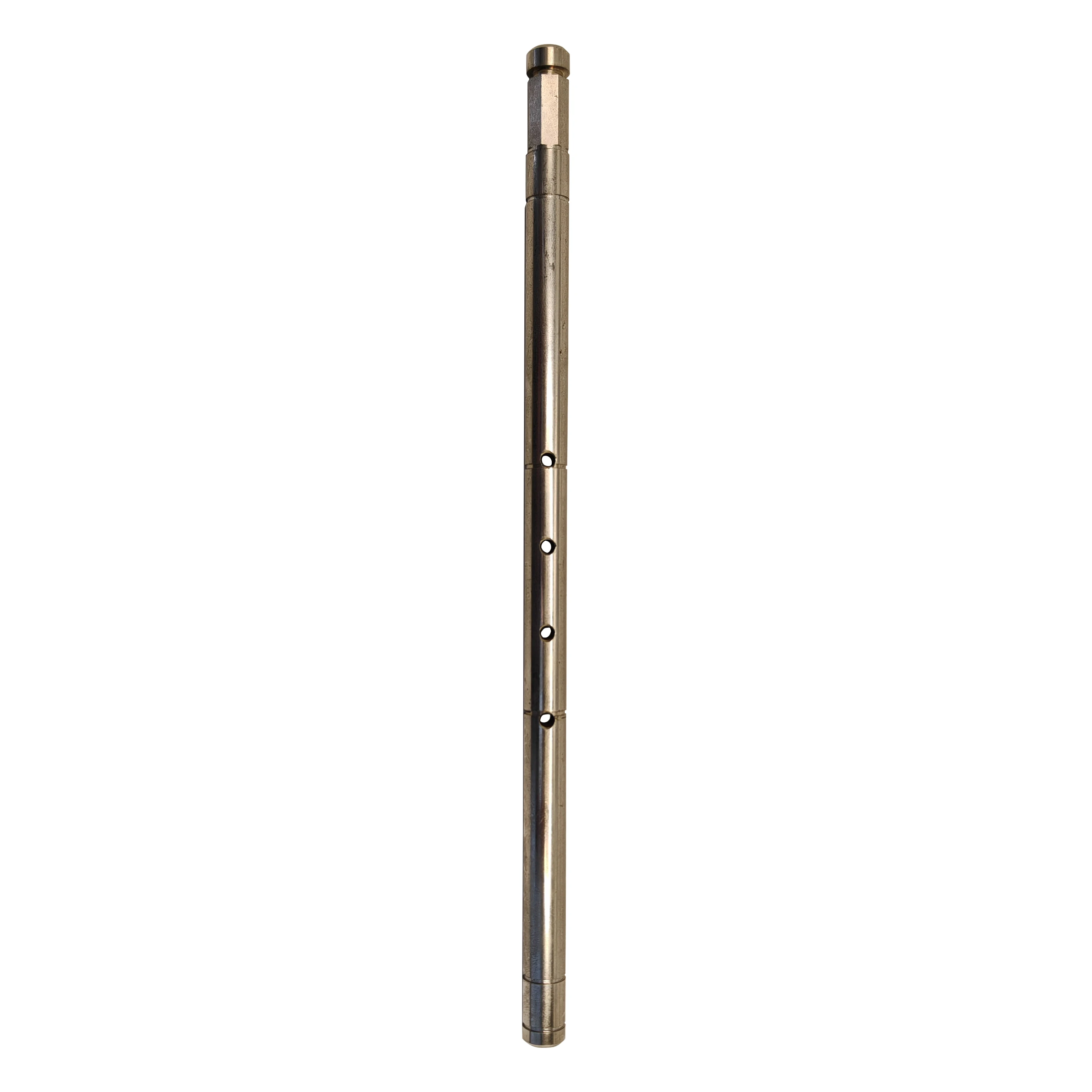 Custom CNC Spline Shaft with Hollow Vents  Mold Mechanical Fixed Support Rod