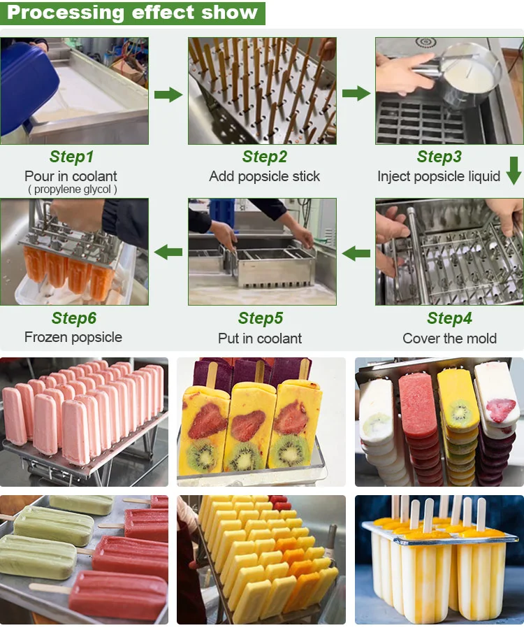 Ticari Dondurma ve Çubuklu Don - Commercial Popsicle Mold Maker Machine incelemesi ve fiyatı